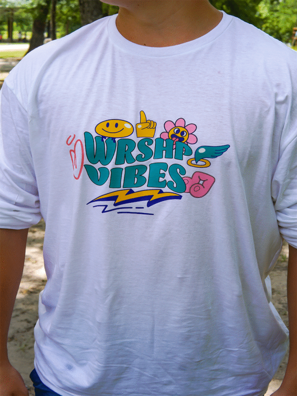 Wrshp Vibes Long Sleeve T-Shirt - Image 2