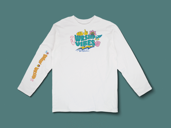 Wrshp Vibes Long Sleeve T-Shirt - Image 4